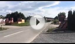 Honda CRF 250 Long Wheelie on Road - Dirt Bike Street Wheelie