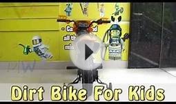 Yellow Dirt Bike | Bike For Children | Racing Bike For Kids