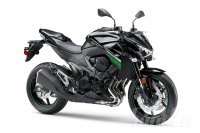 2016 Kawasaki Z800 ABS studio 3/4 view