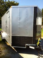 16 Enclosed Cargo Trailer Motorcycle Harley Haulmark Enclosed