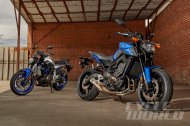 2016 Yamaha FZ-09 and FZ-07 static group