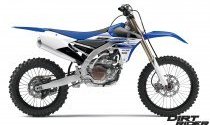 For 2016, the YZ450F will feature mild changes ranging from the addition of launch control and a new cam profile in the engine to updated fork clamp offset and a slightly redesigned frame shape, along with a softer rear shock spring and a 270mm front brake rotor.