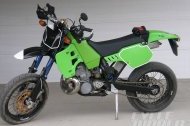 KX500 static left-side view