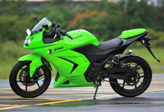 Green Kawasaki Ninja