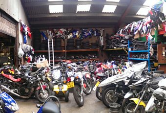Motorcycle Parts store