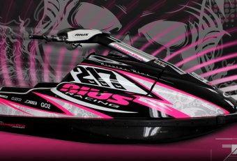 Pink Jet Ski
