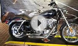 2008 Harley-Davidson Sportster Custom XL1200C Dark Blue Pearl