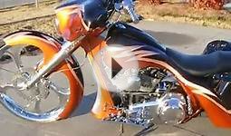 CUSTOM BAGGER Harley Davidson 30 INCH WHEEL STREET GLIDE