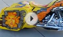 Custom Harley Davidson Bagger FORSALE 30 inch wheel road