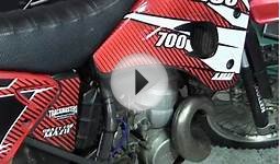 Dirt bike Maico 700 Two-Stroke!