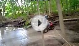 Honda 3 Wheeler & Kawasaki 220 Bayou Mudding