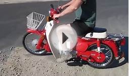 Honda C70 Passport scooter for sale on e-bay 4-28-11