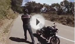 Honda CBR Motorcycle CRASH POV GoPro