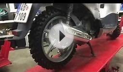 Honda SH150 offroad
