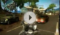 JC2 quad bike game play