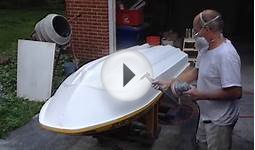 Jet Ski repair, New gelcoat, Kawasaki 1100 ZXi 2 & 1990.