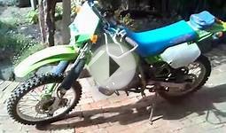 Kawasaki KDX200 Dirt Bike 1990 KDX 200 Motorbike Trail