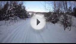 Moore Reservoir Snowmobile Trail - New Hampshire, USA