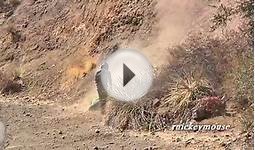 Motorcycle Crash - Kawasaki ZX6R Lowsides on Mulholland