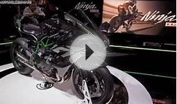 New 2015 Kawasaki Ninja H2R Superbike Live Photos - 2014