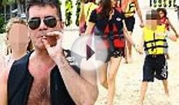 Simon Cowell dons pink shorts to go on his daily jet ski