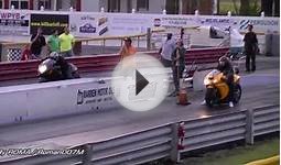 Suzuki Hayabusa vs Kawasaki Ninja, Drag Racing