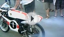 yamaha v4 2 stroke 125 race bike