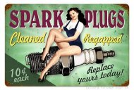 Vintage Spark Plug Ad 10 Cents Each!